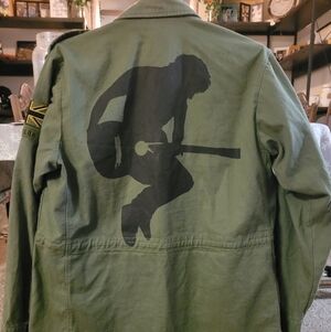 Ed Sheeran Green Graphic Men's Jacket